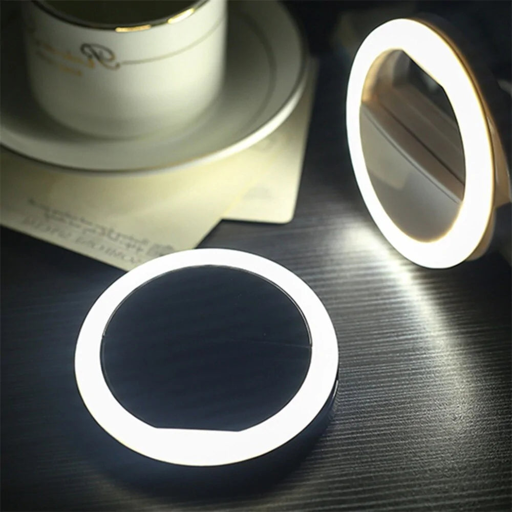Portable LED Selfie Light Ring Flash