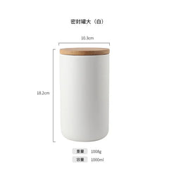 Sealed Ceramic Storage Jar