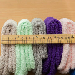 Women's Cute Soft Fluffy Vibrant Socks