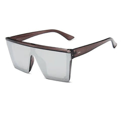 SHAUNA Flat Top Classic Square Sunglasses