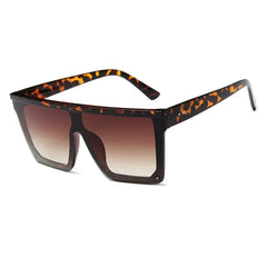 Flat Top Classic Square Sunglasses