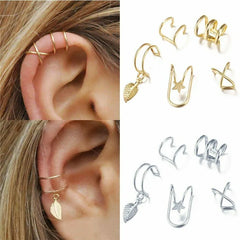 Metal Hair Rings Beads Cuffs Tube Charms