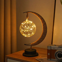 Crescent Moon Table Lamp