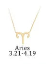 Zodiac Sign Necklace