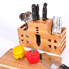 Wood Stand Knife Holder