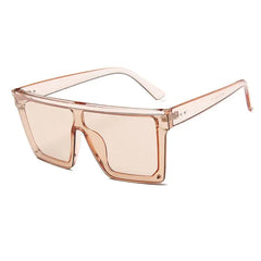 Flat Top Classic Square Sunglasses