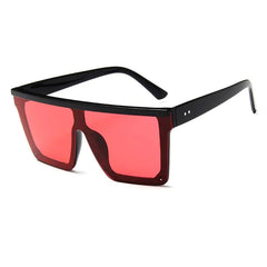 Flat Top Classic Square Sunglasses