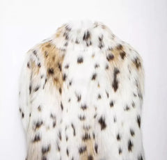 Women's Fashion Animal Pattern Baggy Coat