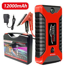 26000mAh/20000mAh Car Jump Starter 1000A 12V Output Portable Emergency Start-up Charger for Cars Booster Battery Starting Device