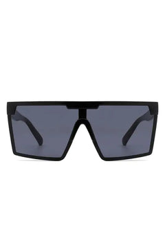 Oversize Square Flat Top Fashion Women Sunglasses