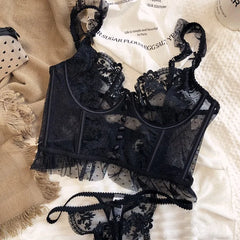 Lace Bralette Set