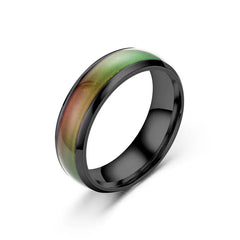 Stainless Steel Changing Color Rings,