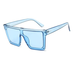 Flat Top Classic Square Sunglasses