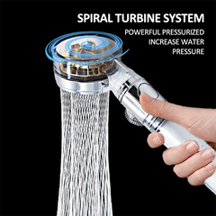 Turbocharged Shower Head