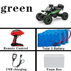 Precise: 1:12 4WD RC Car - Updated 2.4G Radio Control Buggy Toy