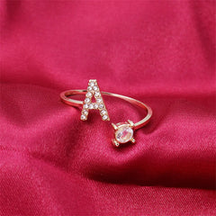 Initial Letter Rings for Women