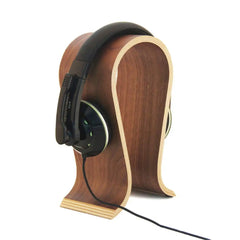 Universal U Shape Wood Headphone Stand Earphone