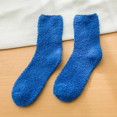 Women's Cute Soft Fluffy Vibrant Socks