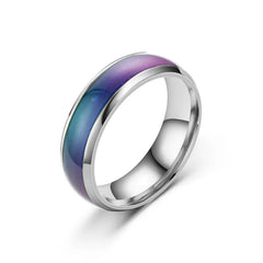 Stainless Steel Changing Color Rings,