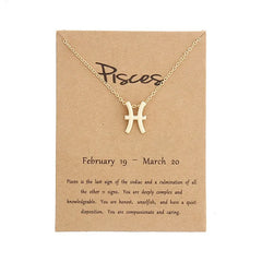 Zodiac Sign Necklace