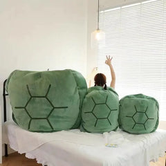 Turtle Power Shell Pillow