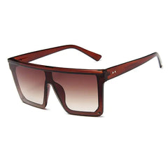 Flat Top Classic Square Sunglasses