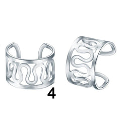 Metal Hair Rings Beads Cuffs Tube Charms