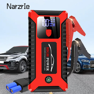 26000mAh/20000mAh Car Jump Starter 1000A 12V Output Portable Emergency Start-up Charger for Cars Booster Battery Starting Device